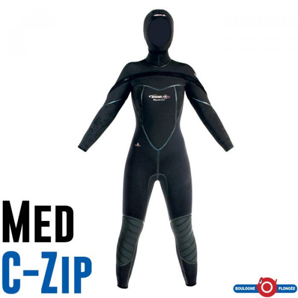 MED C-ZIP Beuchat Femme