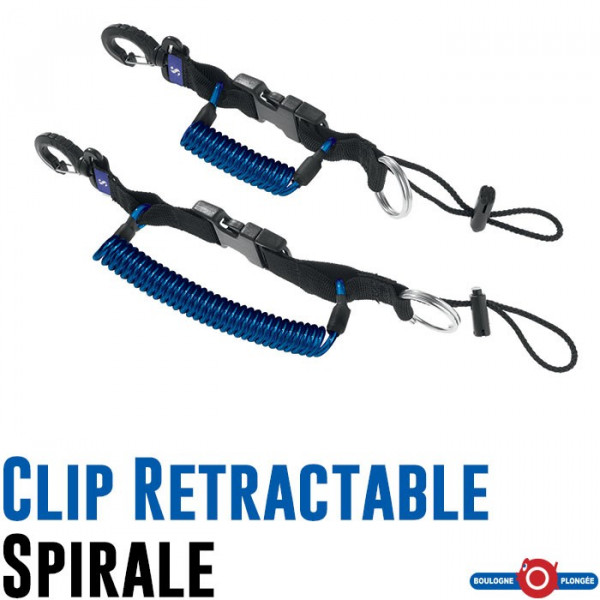 CLIP RETRACTABLE SPIRALE Scubapro