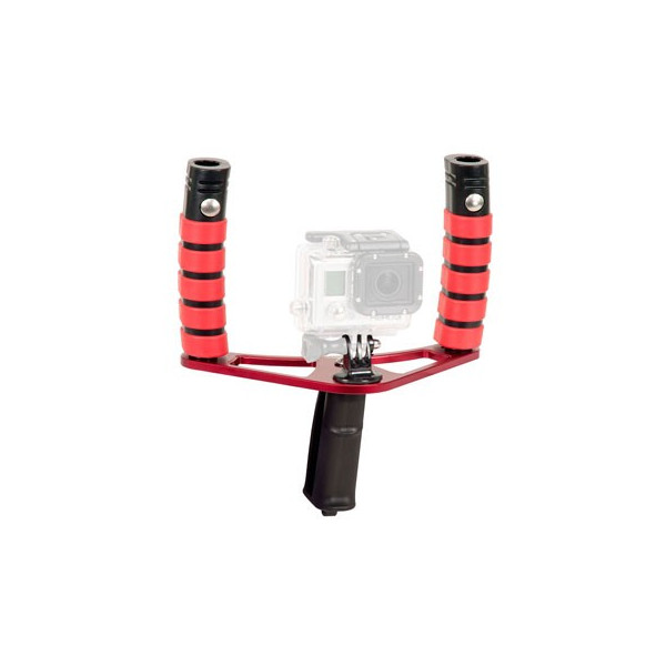 Platine Steady Ikelite poignees pour GO-PRO