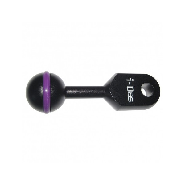 BRAS ALUMINIUM À BOULE 25MM / YS I-DAS