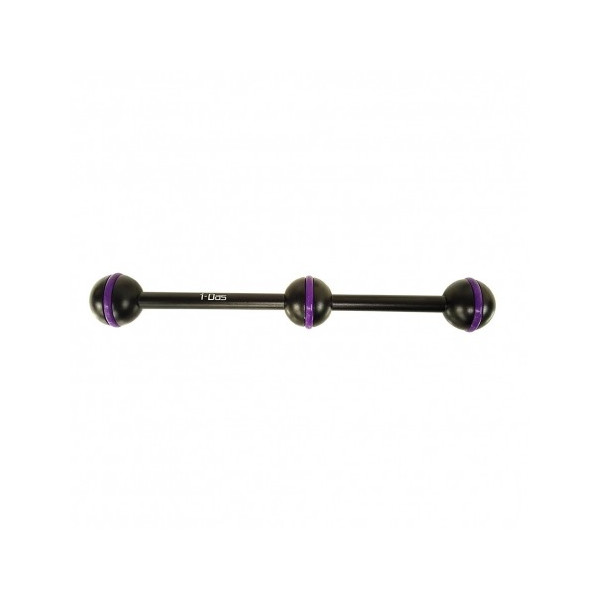 BRAS ALU  TRIPLE À BOULE 25MM I-DAS