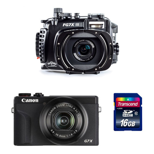 PACK FG7X-III M16 FANTASEA + APPAREIL CANON G7X MARK III