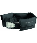 CEINTURE NOIRE + BOUCLE INOX