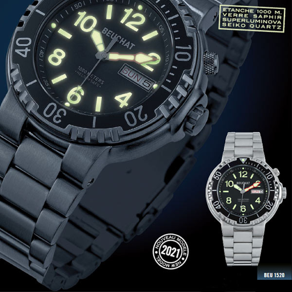 LUMITECH 3 aiguilles /Jour-date