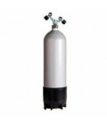 Bouteille acier 300 bar 2 sortie en V Roth