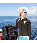 HAUT À MANCHES LONGUES EVERFLEX YULEX® DIVE, FEMME, 3MM