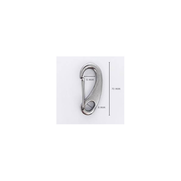 MOUSQUETON A OEIL INOX