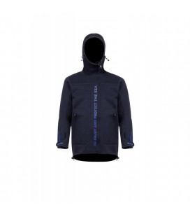 Veste à capuche en néoprène