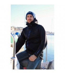 Veste à capuche en néoprène